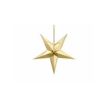 Kerstster goud 45 cm